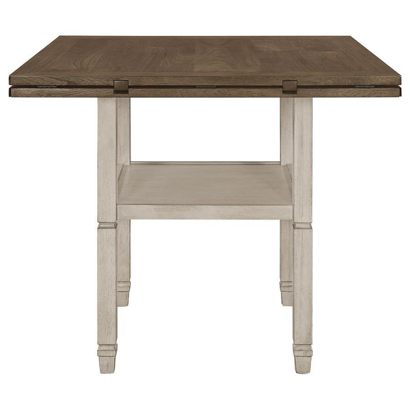 Sarasota - Extension Counter Dining Table - Rustic Cream - Atlantic Fine Furniture Inc