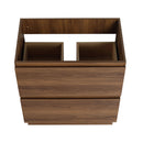 Modern Freestanding Bathroom Vanity Cabinet With Double Drawer