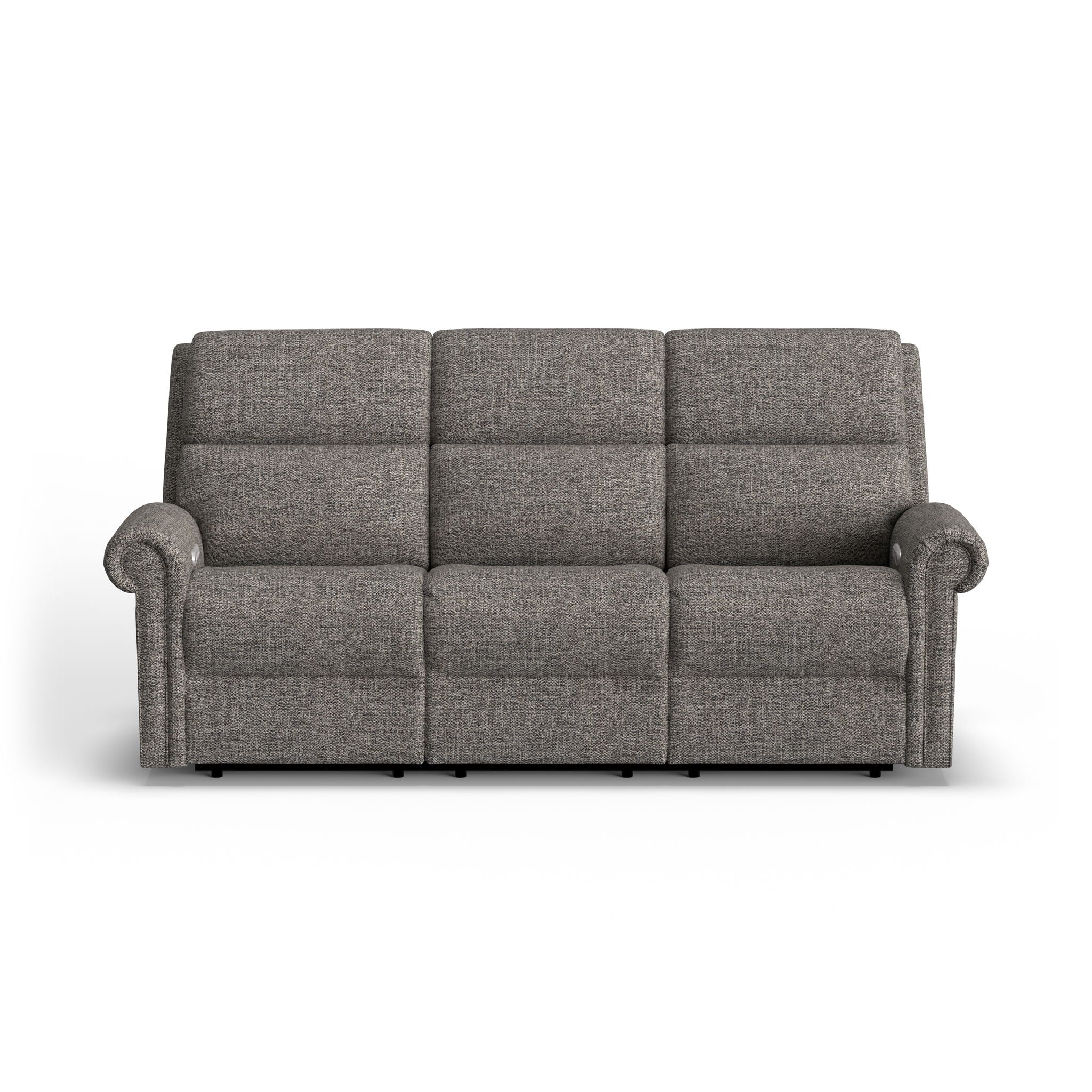 Bernard - Power Reclining Sofa With Console, Power Headrest, & Lumbar