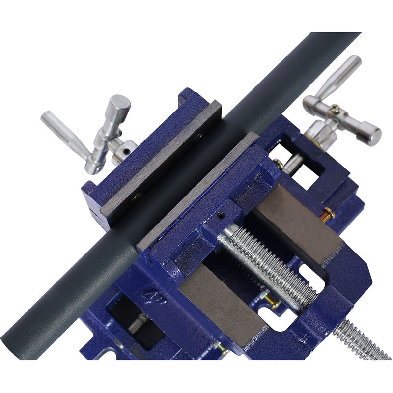 Industrial Quality Cross Slide Vise, Drill Press Metal Milling 2 Way X - Y