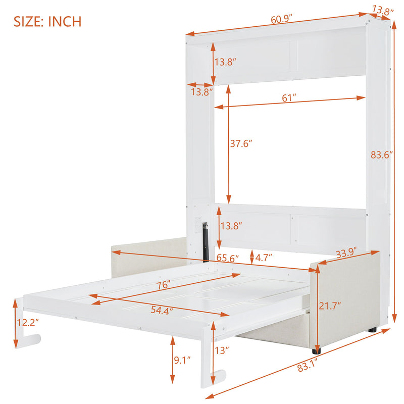 Murphy Wall Bed With Cushion