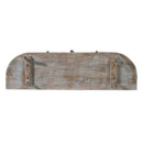 TV Console With Cane Doors - Multicolor