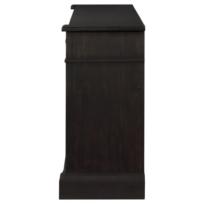 Phelps - 2-Door Rectangular Server - Antique Noir