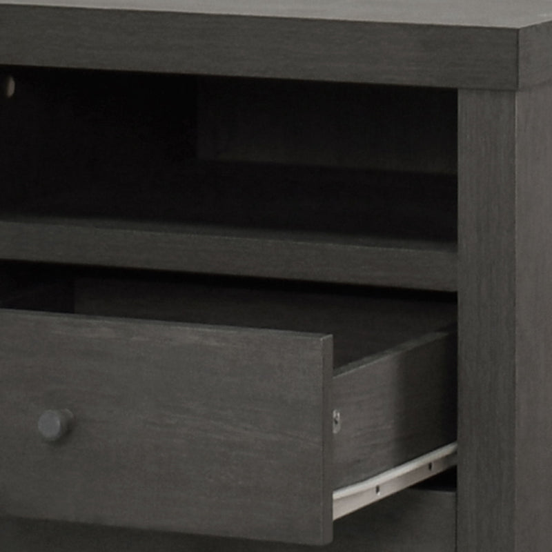 Nystrom - Mid Century Modern 2 Drawer Nightstand
