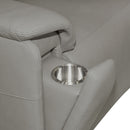 Vernon - Power Reclining Sofa With Console, Power Headrest, Lumbar, Heat & Massage