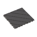 Durable Plastic Interlocking Deck Tiles, Waterproof Outdoor And Indoor Use