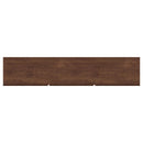 Trask - Wood TV Stand Media Console - Mango Brown