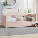 Daybed With Extended Pop Up Trundle, Upholstered Sofa Bed Daybed