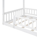 Bed House Bed Frame With Fence