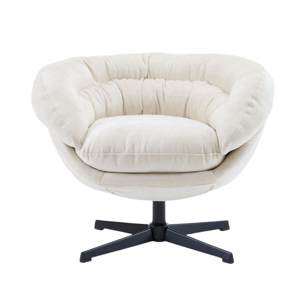 Modern Chenille Office Chair With 360 Degree Swivel