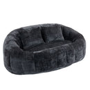 Bean Bag Lazy Sofa, Durable Comfort Lounger High Back Bean Bag Chair Couch