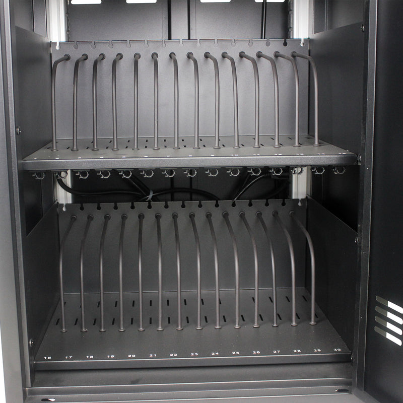 Mobile Charging Cart For Tablets Laptops 35, Device Capacity Matt Metal