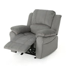 Wide Manual Glider Standard Recliner - Gray