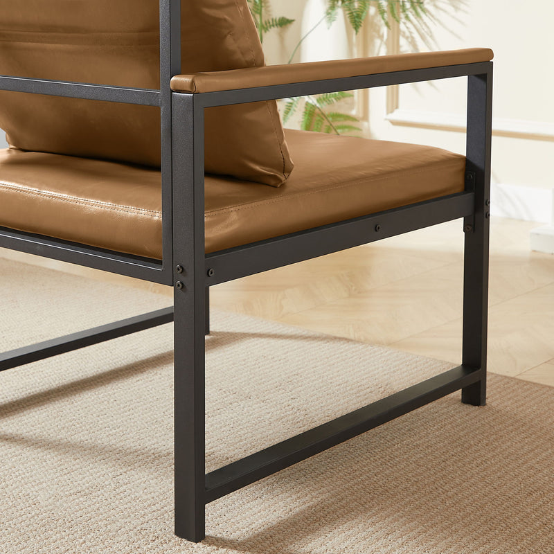 Retro Leisure Accent Chair With Extra Soft Padding