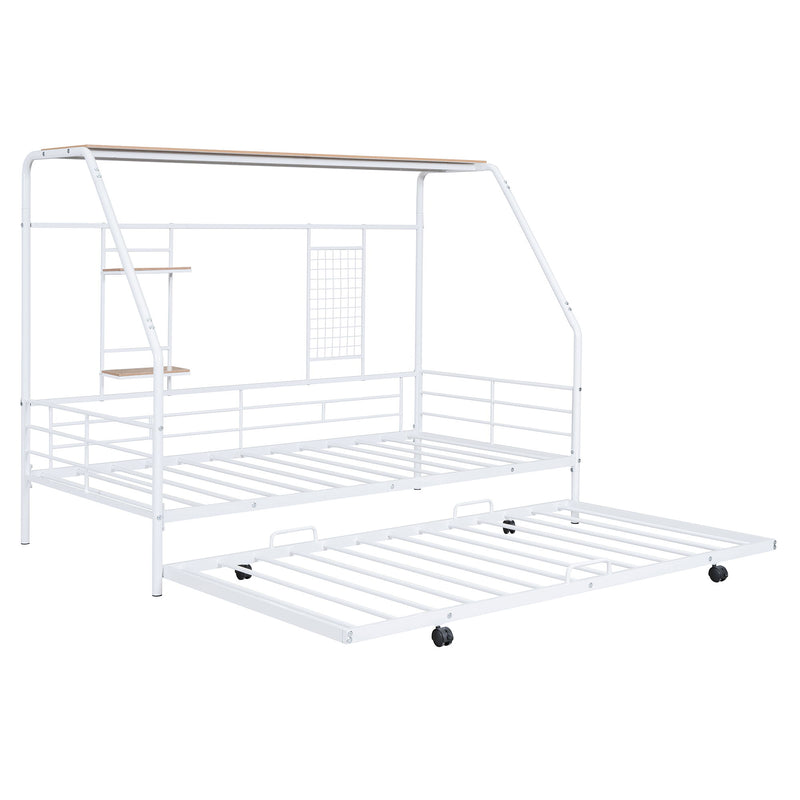 Playhouse Design Bed With Trundle