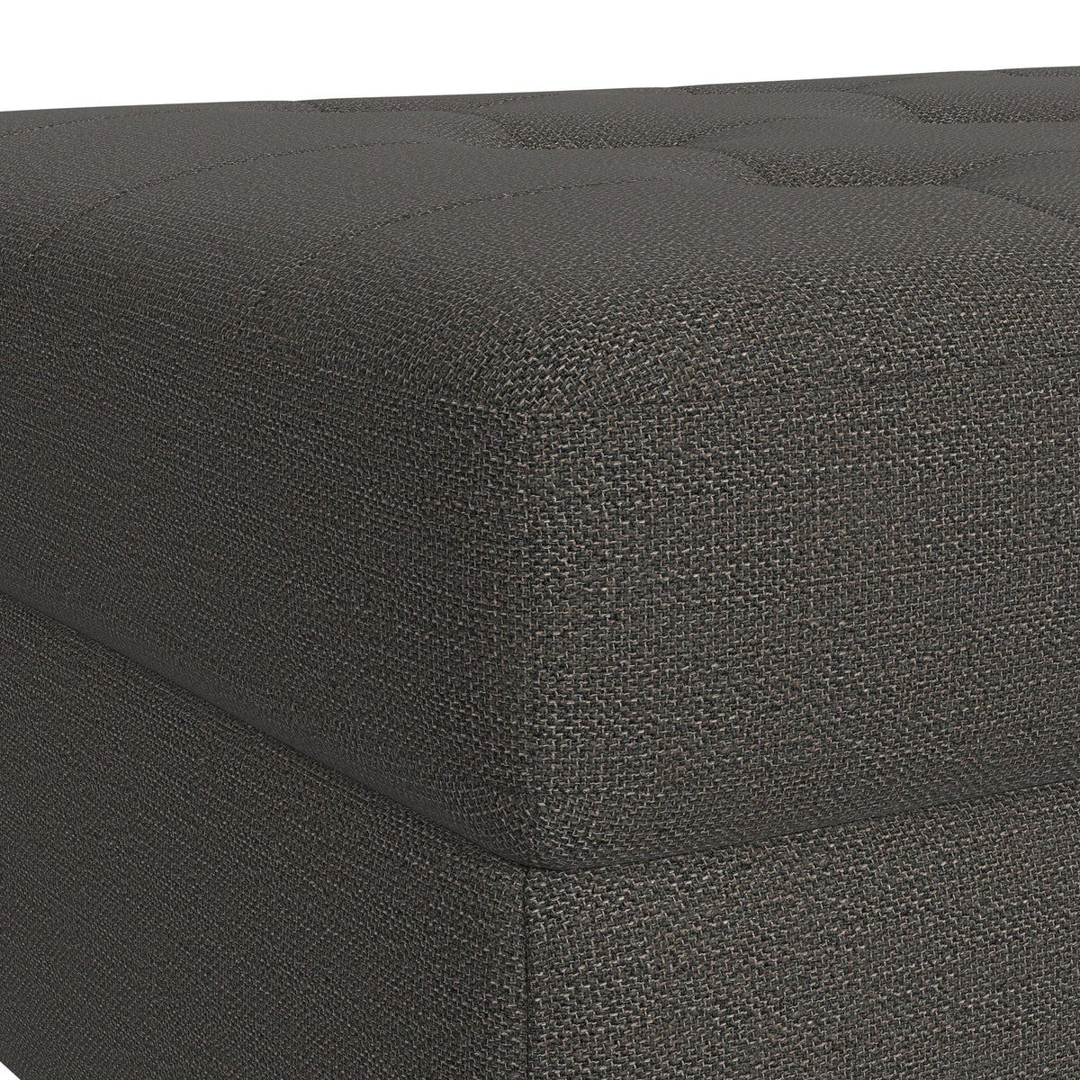 Options One Storage Ottoman in Blue by Elements International, view 16