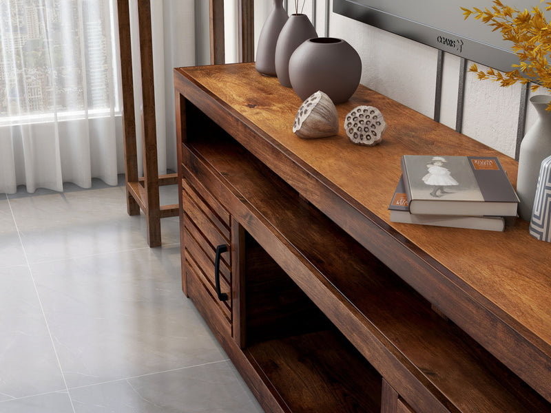 Sausalito - Console TV Stand For TVs Up To 85" - Whiskey
