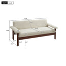 Loveseat Sofa 2 Seater Couch With Armrest Pillows