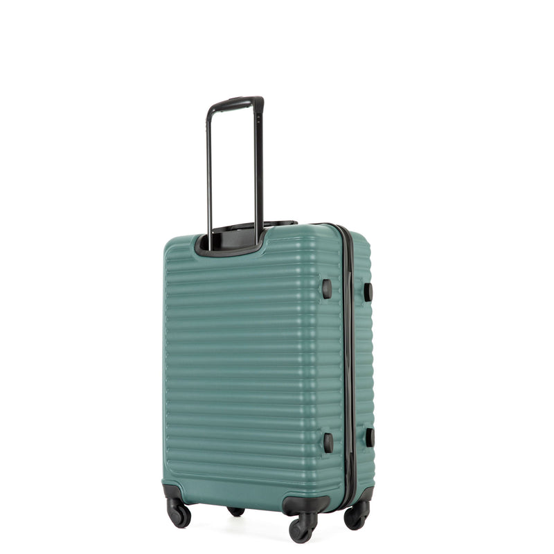 3 Piece Luggage Sets Lightweight Suitcase With Two Hooks, Spinner Wheels, Tsa Lock