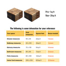 12" X 12" Interlocking Deck Tiles Checker Pattern