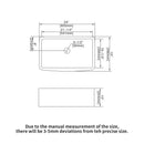 Farmhouse Sink, Apron Front Single Bowl With Arch Edge Design
