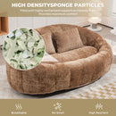 Bean Bag Lazy Sofa, Durable Comfort Lounger High Back Bean Bag Chair Couch