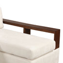 Sectional Sofa Upholstered Sofa Couch With Reversible Armrests For Living Room