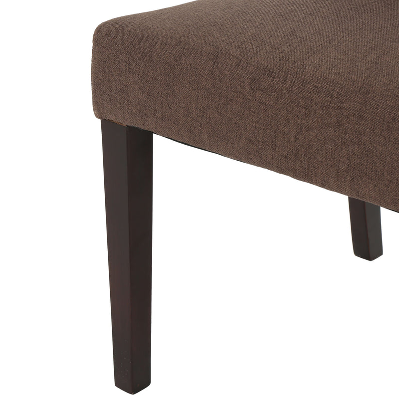 Sophisticated Tufted Dining Chair With High Back Design