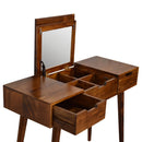 Foldable Mirror Dressing Table