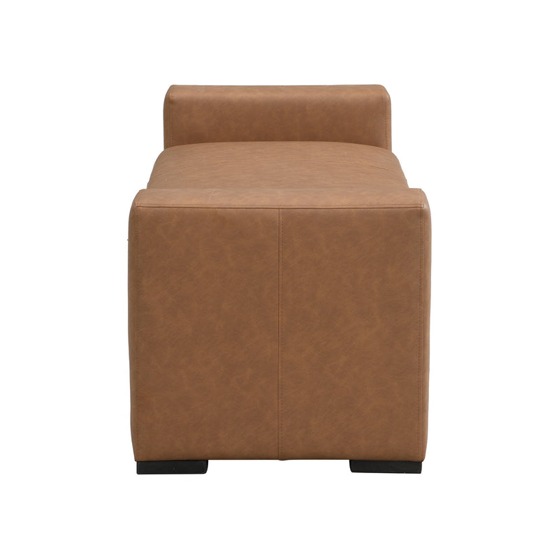 Ottoman With Unique Armrest Design For Living Spaces