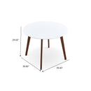 Carlton - Dining Table - Brown / White