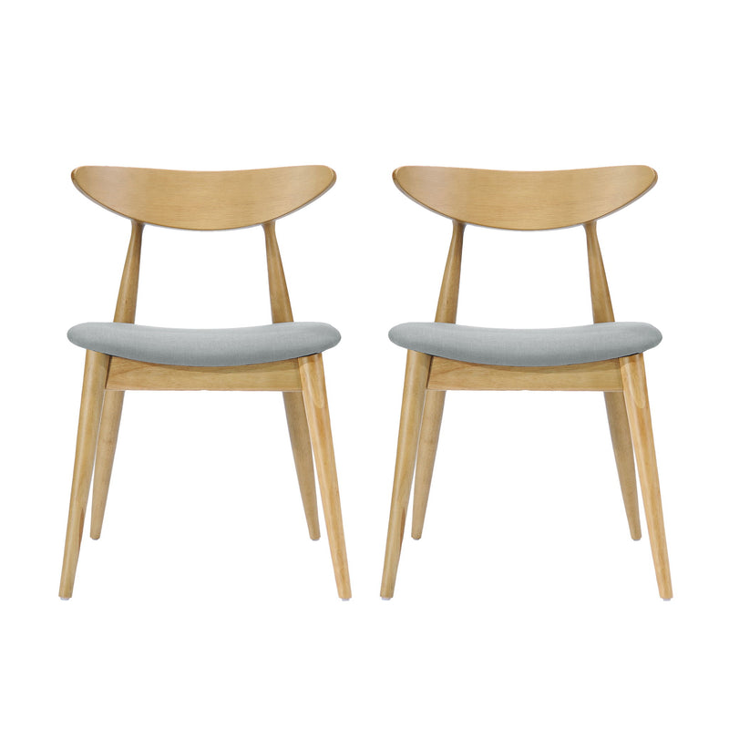 Ergonomic Back Dining Chairs (Set of 2)