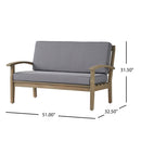 4 Person Outdoor Seating Group With Water Resistant Cushions