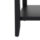 Bathroom Vanity With Ceramic Sink, Adjustable & Open Shelf