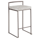 Fuji - Industrial Stackable Counter Stool Elegant Design