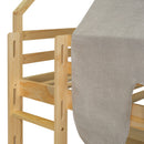 Loft Bed With House Shaped Frame And Tent