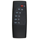 Deiter - 79" TV Stand Fireplace Media Console - Black