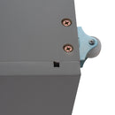 Queen Size Platform Bed with Drawers, Gray(New SKU:WF288469AAE)