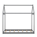 Wooden House Shaped Bed