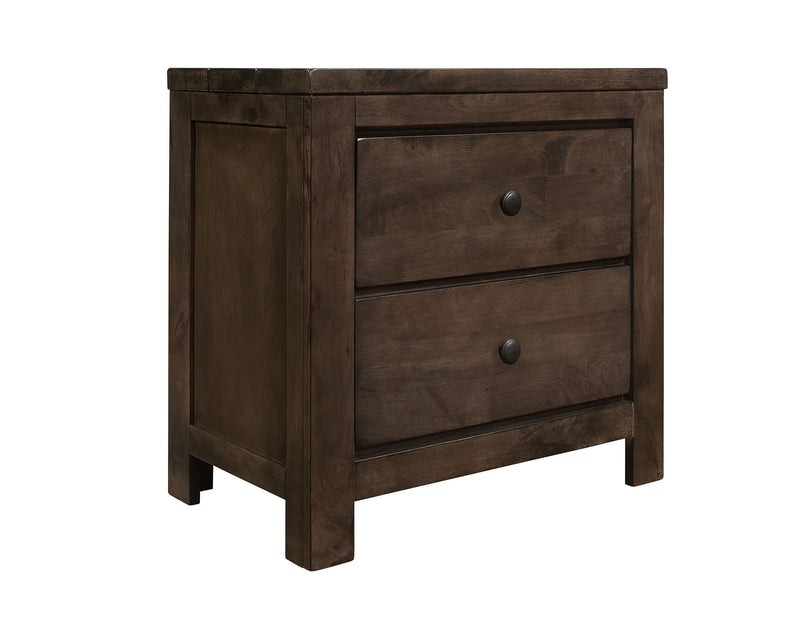 Verna - 2 Drawer Nightstand - Brown