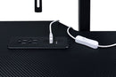 Canzi - Gaming Desk With USB - Black