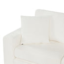 Contemporary L Shaped Convertible Sofa Bed With Pull Out Bed, Cup Holders, And Storage