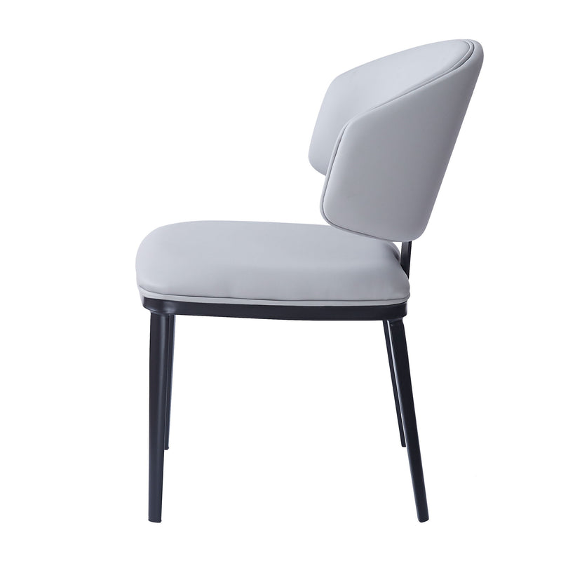 Modern Upholstered Dining Chairs (Set of 2)