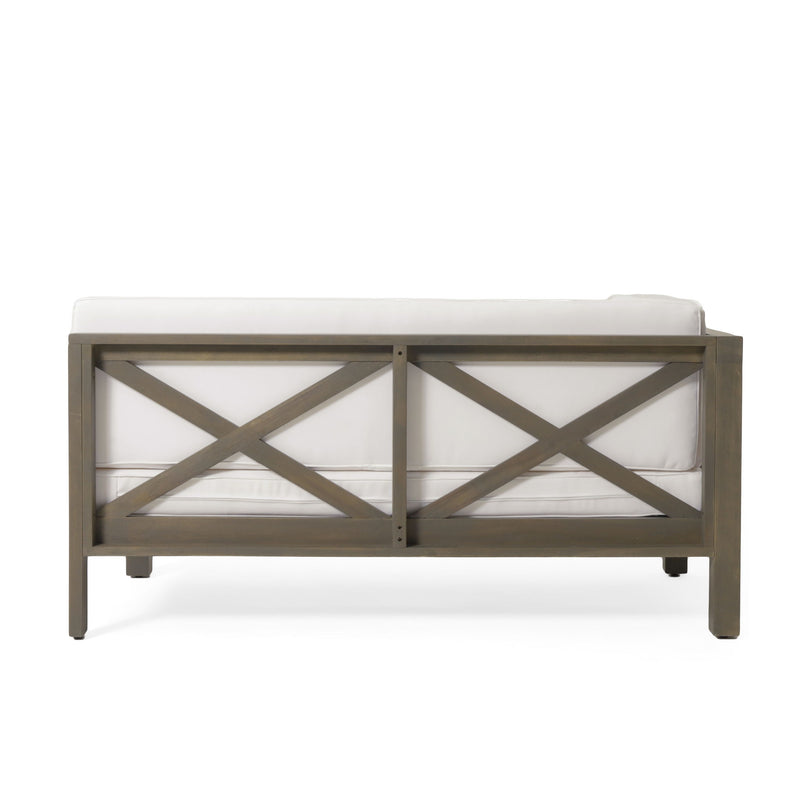 Brava - X Back Corner Bench