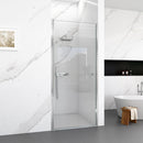 Semi Frameless Circular Pivot Shower Door With 1 / 4" Sgcc Tempered Glass