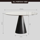 Round Glass Dining Table With Chairs