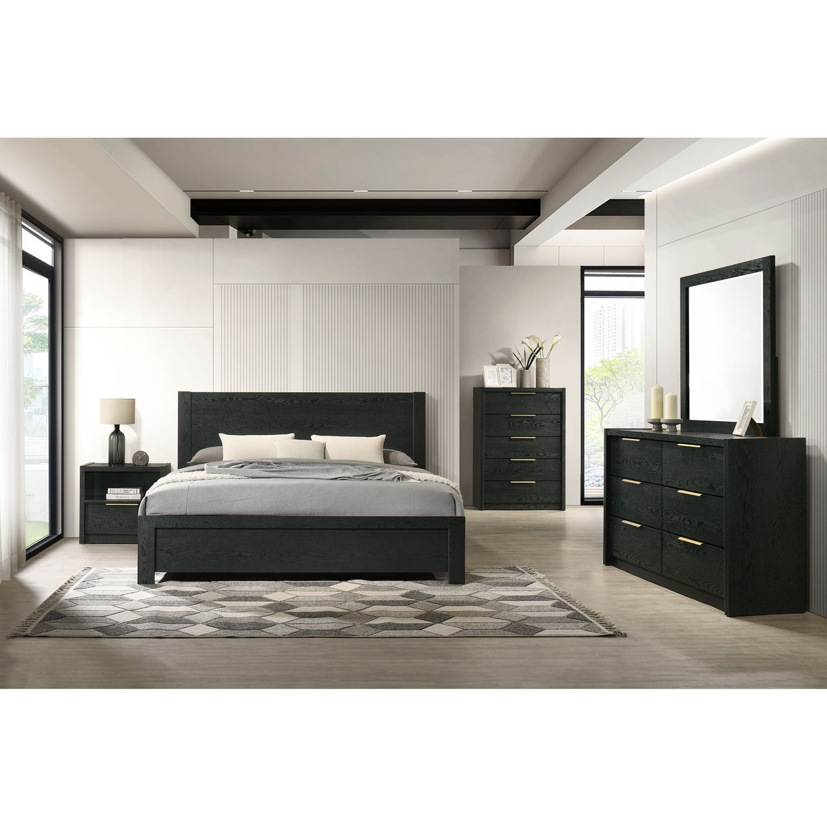 South Bend Chest in Black by Elements International, view 11