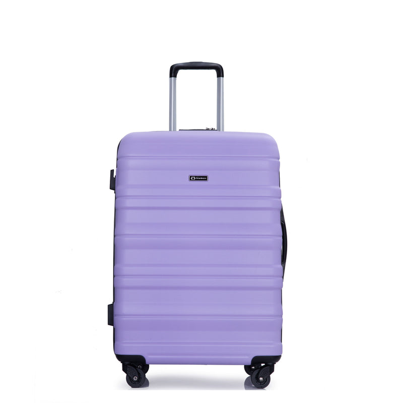 Expandable 3 Piece Luggage Sets Lightweight & Durable Suitcase, Spinner Wheels, Tsa Lock