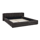 Modern Upholstered Bed Frame With Thick Chenille Fabric And Headboard
