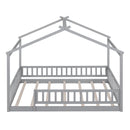 Bed House Bed Frame With Fence